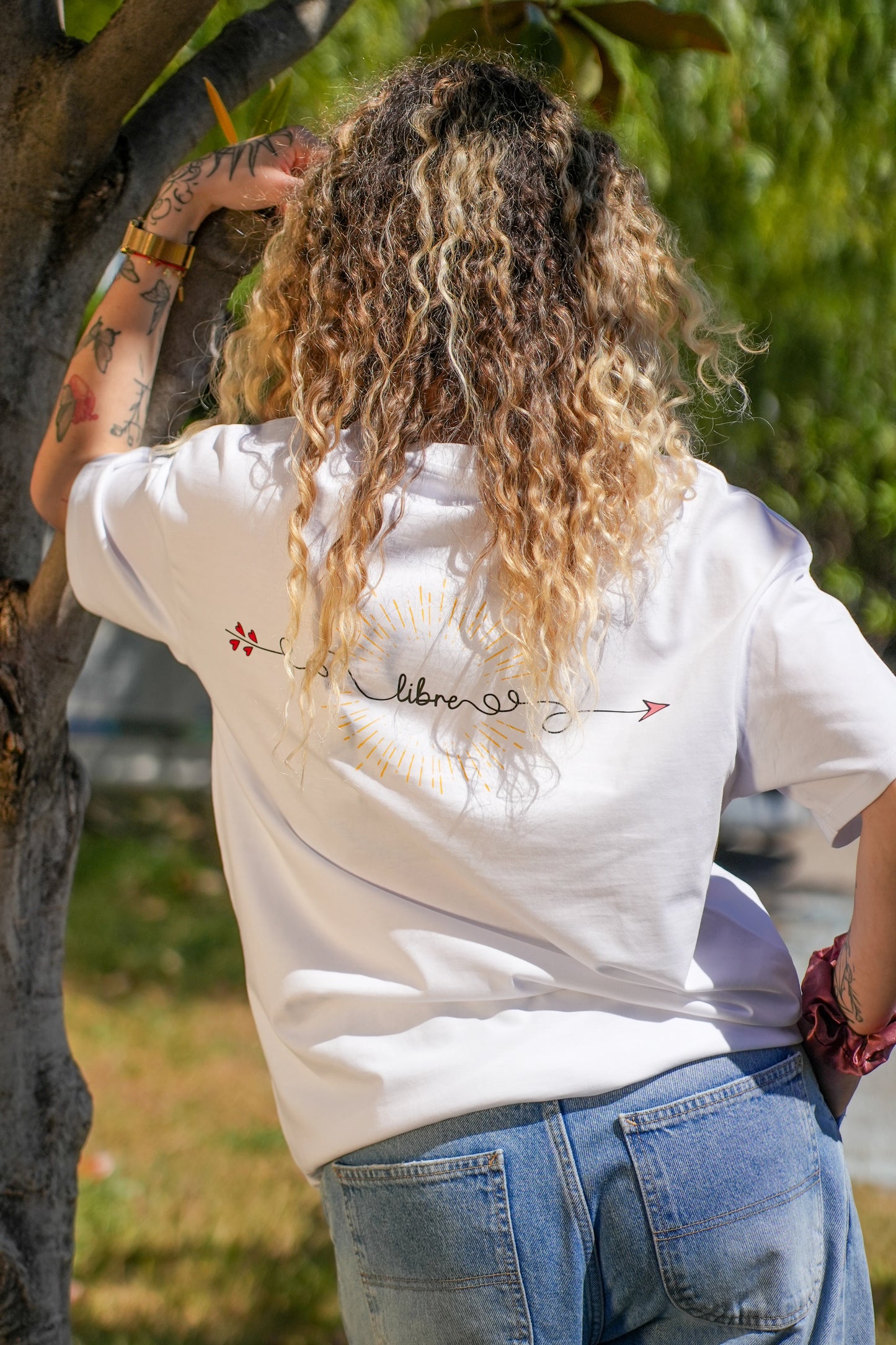 modèle tee-shirt MOUTH dos