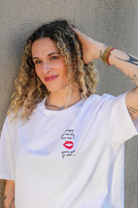 modèle tee-shirt MOUTH avant